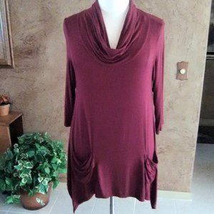 CHA CHA VENTE TUNIC TOP SIZE 1X